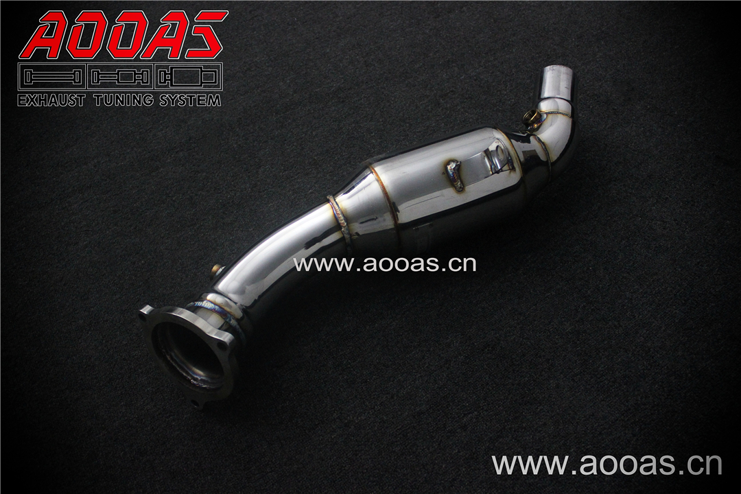 2016 Jaguar XE XF 2.0T All SS304 / Cat (With Cat) Downpipe